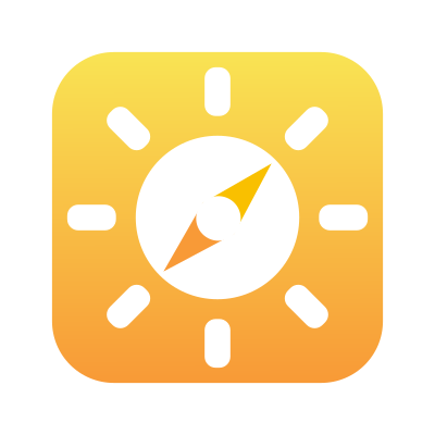 SunQuest App Icon with white border